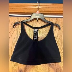 Under Armour Black T-Back Sports Bra EUC